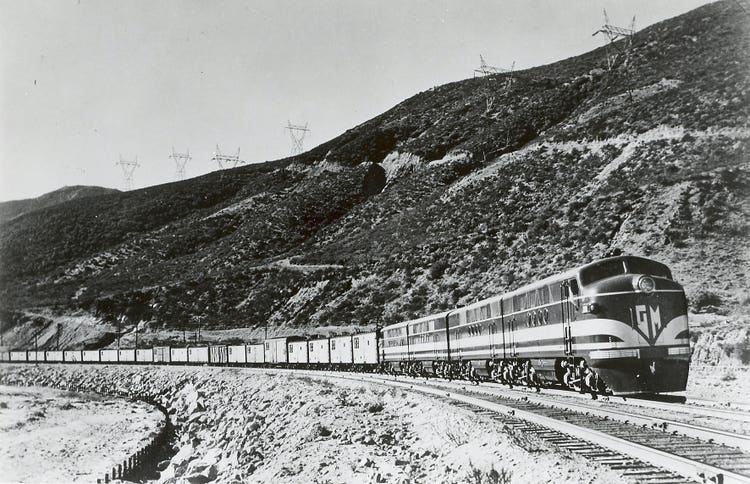 EMD 1940 Sante Fe Switcher
