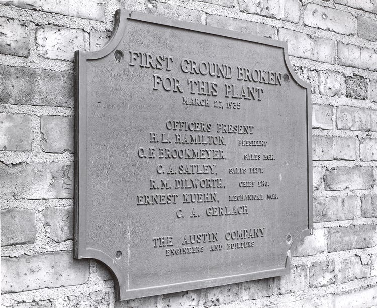 1935 Building La Grange Plant