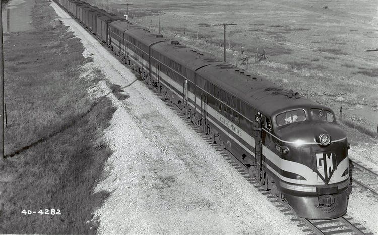 EMD 1940 Sante Fe Switcher