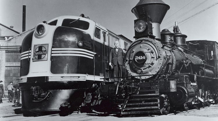 EMD 1942 Sante Fe Switcher