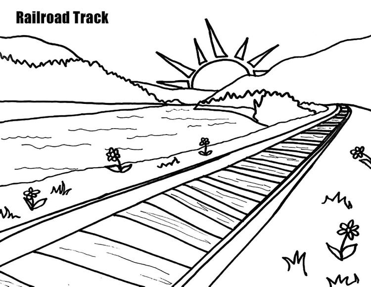 Progress Rail Coloring Book