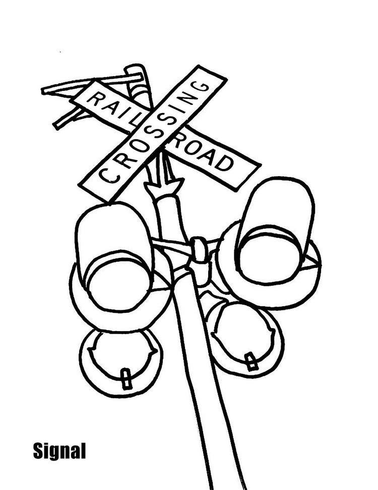 Progress Rail Coloring Book