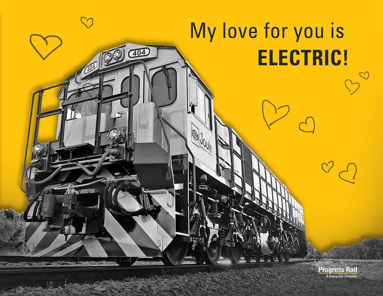 Progress Rail Valentine's Day Card