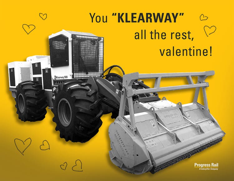 Progress Rail Valentine's Day Card