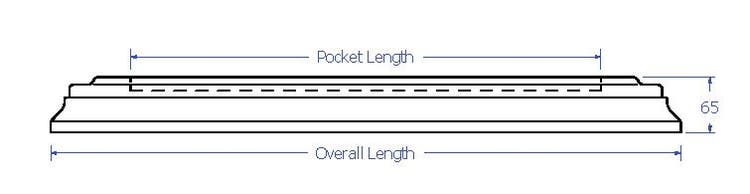 Egg Direct Fixation Track Fastener Line Drawing for Turnout