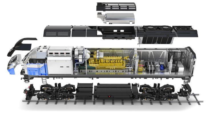 ENGINES, EMD, Electo Motive