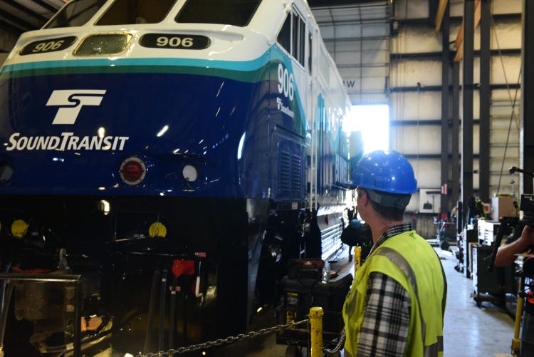 Sound Transit Repower Modernized Passenger Locomotive Repowered Locomotives