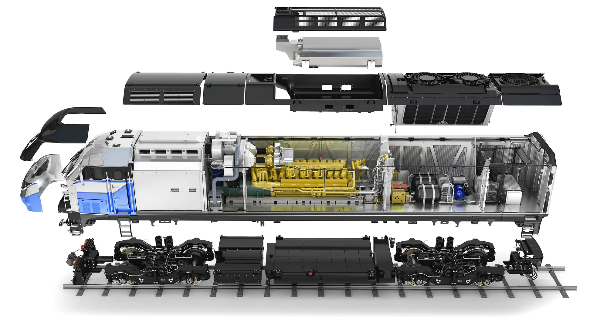 Locomotive Components, Locomotive Parts, EMD Parts