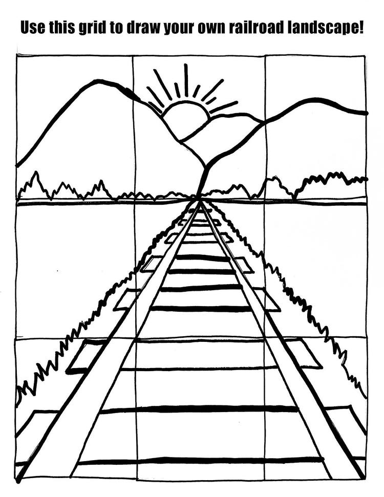 Progress Rail Coloring Book