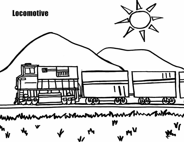Progress Rail Coloring Book