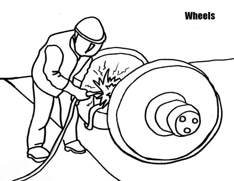 Progress Rail Coloring Book
