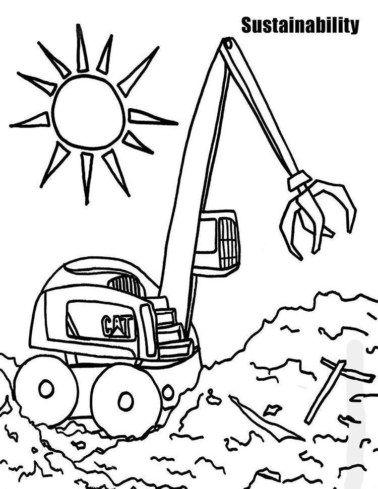 Progress Rail Coloring Book