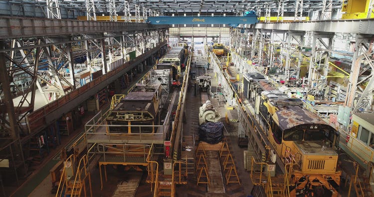 Redbank Locomotive Repair Facility