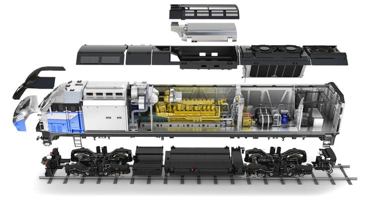 F125 Passenger Locomotive