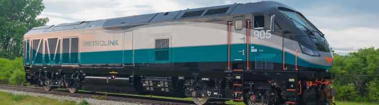 EMD® F125 PASSENGER LOCOMOTIVE
