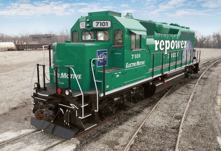 EMD® 710ECO™ Repowered Locomotive